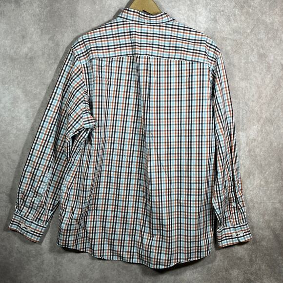 Duluth Trading Co. Shirt Mens Large Multicolor Plaid Button Down Relaxed Fit‎ - Picture 4 of 9